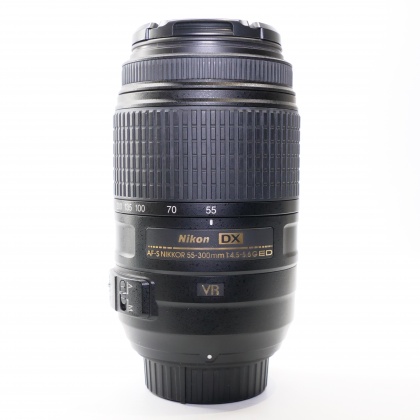 Used Nikon AF-S DX 55-300mm f4.5-5.6G ED VR lens Used Nikon AF-S DX 55-300mm f4.5-5.6G ED VR lens