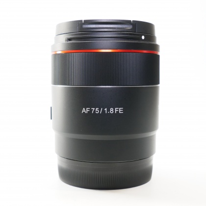 Used Samyang AF 75mm f1.8 lens for Sony FE Used Samyang AF 75mm f1.8 lens for Sony FE