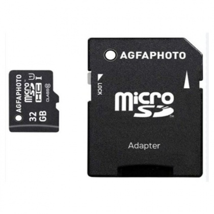 AGFAPHOTO 32GB Micro SDHC UHS-1 V10 R100 AGFAPHOTO 32GB Micro SDHC UHS-1 V10 R100