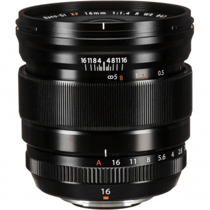 Fujifilm XF 16mm f1.4 WR lens Fujifilm XF 16mm f1.4 WR lens