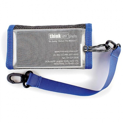 Think Tank Pixel Pocket Rocket Card Wallet, Grey/Blue Think Tank Pixel Pocket Rocket Card Wallet, Grey/Blue