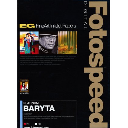 Fotospeed Platinum Baryta Paper, 300gsm, 210x594mm x 25 Fotospeed Platinum Baryta Paper, 300gsm, 210x594mm x 25