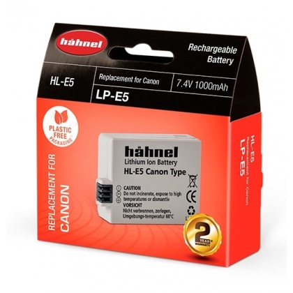 Hahnel HL-E5, 7.4v 1000 mah Hahnel HL-E5, 7.4v 1000 mah