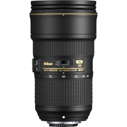 Nikon AF-S 24-70mm f2.8E ED VR lens Nikon AF-S 24-70mm f2.8E ED VR lens