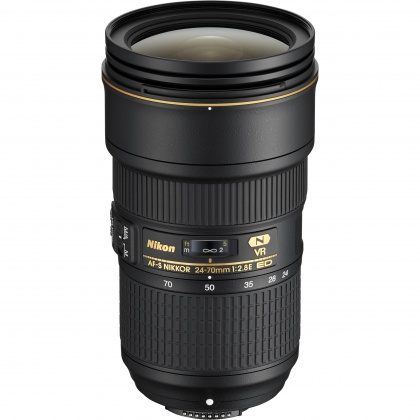 Nikon AF-S 24-70mm f2.8E ED VR lens Nikon AF-S 24-70mm f2.8E ED VR lens