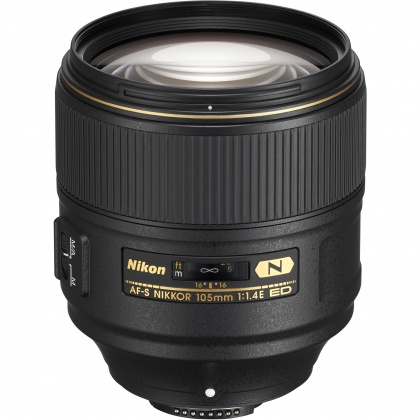 Nikon AF-S 105mm f1.4E ED lens Nikon AF-S 105mm f1.4E ED lens