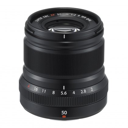 Fujifilm XF 50mm f2.0 R WR lens, black Fujifilm XF 50mm f2.0 R WR lens, black