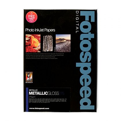 Fotospeed Metallic Gloss, 275gsm, A4 - 25 sheets Fotospeed Metallic Gloss, 275gsm, A4 - 25 sheets
