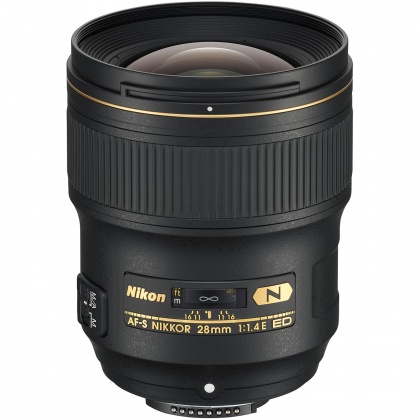 Nikon AF-S 28mm f1.4E ED lens Nikon AF-S 28mm f1.4E ED lens
