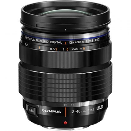 Olympus M.ZUIKO DIGITAL ED 12-40mm f2.8 Pro lens, black Olympus M.ZUIKO DIGITAL ED 12-40mm f2.8 Pro lens, black