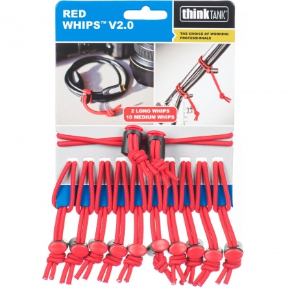 Think Tank Red Whips V2.0 Cable Wraps Think Tank Red Whips V2.0 Cable Wraps