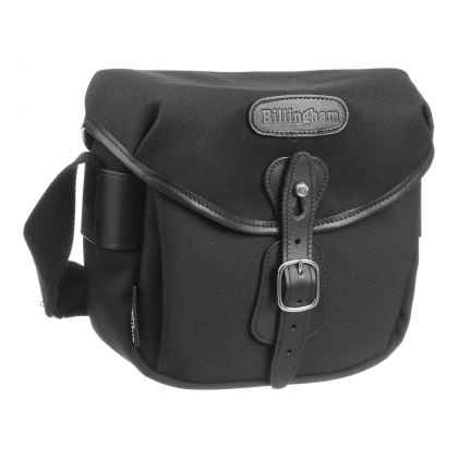 Billingham Hadley Digital Camera Shoulder Bag, Black Fibrenyte-Black Trim Billingham Hadley Digital Camera Shoulder Bag, Black Fibrenyte-Black Trim