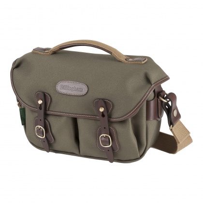 Billingham Hadley Small Pro Camera Shoulder Bag, Sage Fibrenyte-Chocolate Trim Billingham Hadley Small Pro Camera Shoulder Bag, Sage Fibrenyte-Chocolate Trim