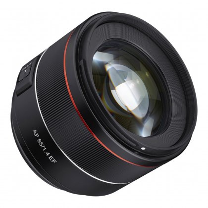 Samyang AF 85mm f1.4 lens for Canon EOS Samyang AF 85mm f1.4 lens for Canon EOS