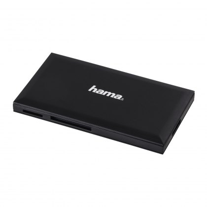 Hama USB 3.0 Multi-Card Reader, SD/microSD/CF/MS, black Hama USB 3.0 Multi-Card Reader, SD/microSD/CF/MS, black