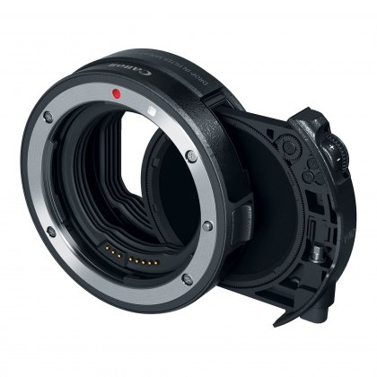 Canon Drop-In Filter Mount Adapter EF-EOS R with Variable ND Filter A Canon Drop-In Filter Mount Adapter EF-EOS R with Variable ND Filter A