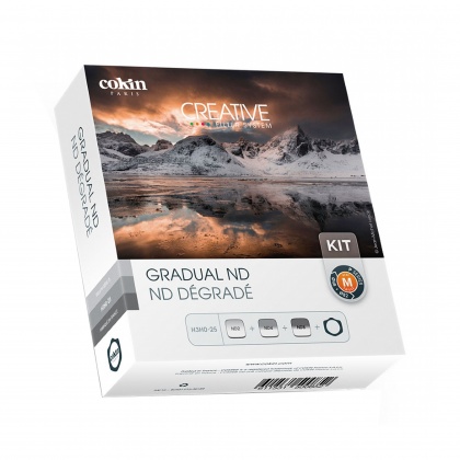 Cokin P Graduated Neutral Density Filter Kit with Holder, H3H025 Cokin P Graduated Neutral Density Filter Kit with Holder, H3H025