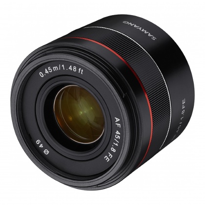 Samyang AF 45mm f1.8 lens for Sony FE Samyang AF 45mm f1.8 lens for Sony FE