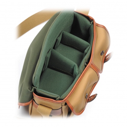 Billingham Hadley Small Camera Shoulder Bag, Khaki-Tan Trim Billingham Hadley Small Camera Shoulder Bag, Khaki-Tan Trim