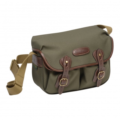 Billingham Hadley Small Camera Shoulder Bag, Sage Fibrenyte-Chocolate Trim Billingham Hadley Small Camera Shoulder Bag, Sage Fibrenyte-Chocolate Trim