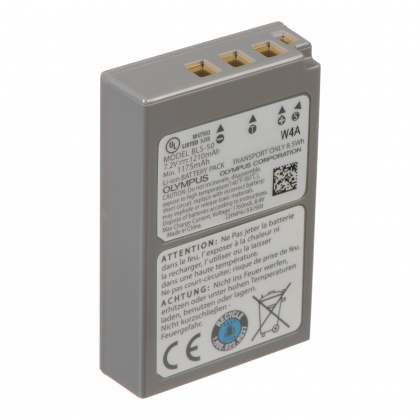 Olympus BLS-50 Lithium Ion Battery in white box Olympus BLS-50 Lithium Ion Battery in white box