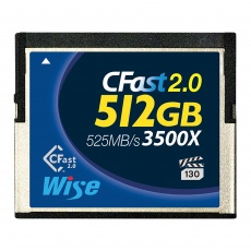 Wise 512GB CFast 2.0, R525/W450MB/s Wise 512GB CFast 2.0, R525/W450MB/s
