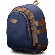 Billingham 25 Rucksack, Navy Canvas-Chocolate Trim Billingham 25 Rucksack, Navy Canvas-Chocolate Trim