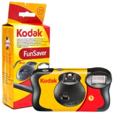 Kodak FunSaver Flash single-use camera, 27 exposure Kodak FunSaver Flash single-use camera, 27 exposure
