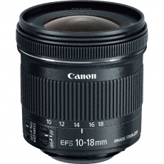 Canon EF-S 10-18mm f4.5-5.6 IS STM lens Canon EF-S 10-18mm f4.5-5.6 IS STM lens