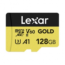 Lexar 128GB microSDXC Gold UHS-II R280/W100MB/s V60 Lexar 128GB microSDXC Gold UHS-II R280/W100MB/s V60