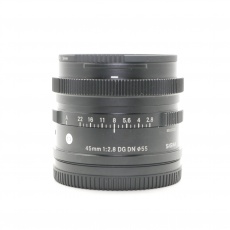 Used Sigma 45mm f2.8 DG DN Contemporary lens for Lumix L-mount Used Sigma 45mm f2.8 DG DN Contemporary lens for Lumix L-mount