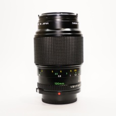 Used Canon FD 100mm f4 Macro lens Used Canon FD 100mm f4 Macro lens