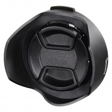 Hama Lens Hood with Lens Cap, universal, 77 mm Hama Lens Hood with Lens Cap, universal, 77 mm