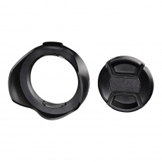 Hama Lens Hood with Lens Cap, universal, 77 mm Hama Lens Hood with Lens Cap, universal, 77 mm