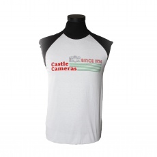 Castle Short-Sleeved Retro T-Shirt, Small Castle Short-Sleeved Retro T-Shirt, Small