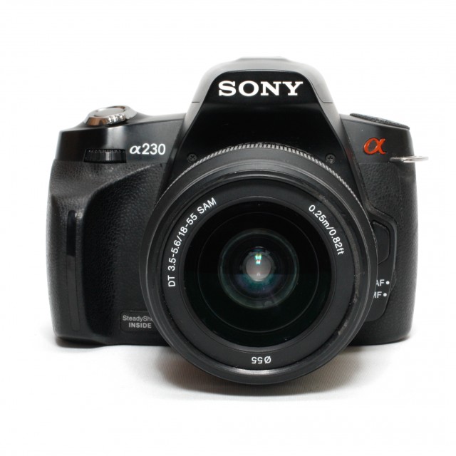 Used Sony A230, 1855 Used DSLR Cameras Castle Cameras