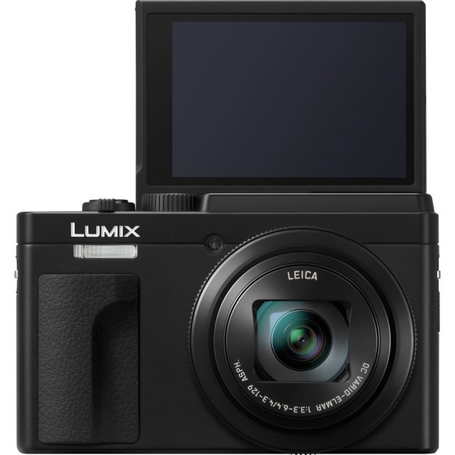 Panasonic Lumix DC-TZ95D Digital Camera, Black - Castle Cameras