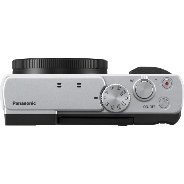 Panasonic Lumix DC-TZ95D Digital Camera, Silver - Castle Cameras