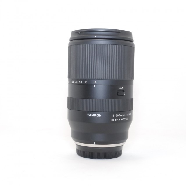 Used Tamron 18-300mm f3.5-6.3 Di III-A VC VXD PZC lens for Fujifilm X