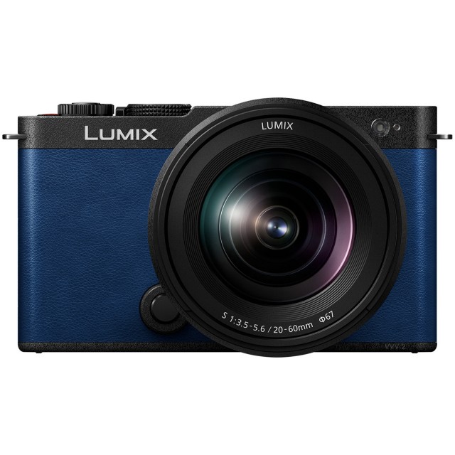 Lumix Panasonic Lumix S9 Mirrorless Camera with 20-60mm Lens, Blue