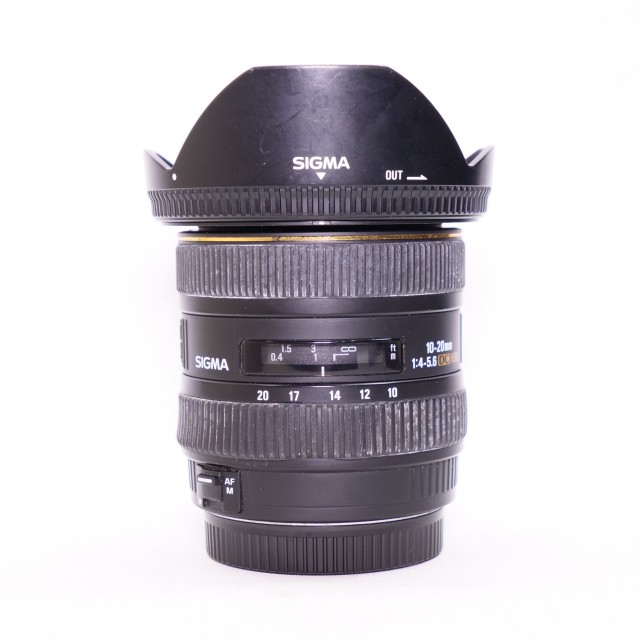 Sigma Used Sigma EX 10-20mm f3.5-5.6 DC HSM lens for Canon EOS