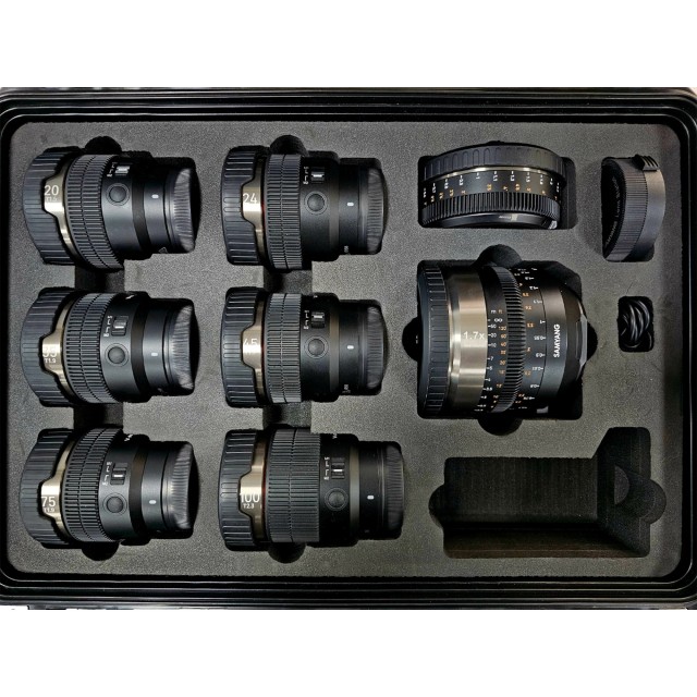 Samyang Samyang V-AF Six Lens Anamorphic Kit including Hard Case