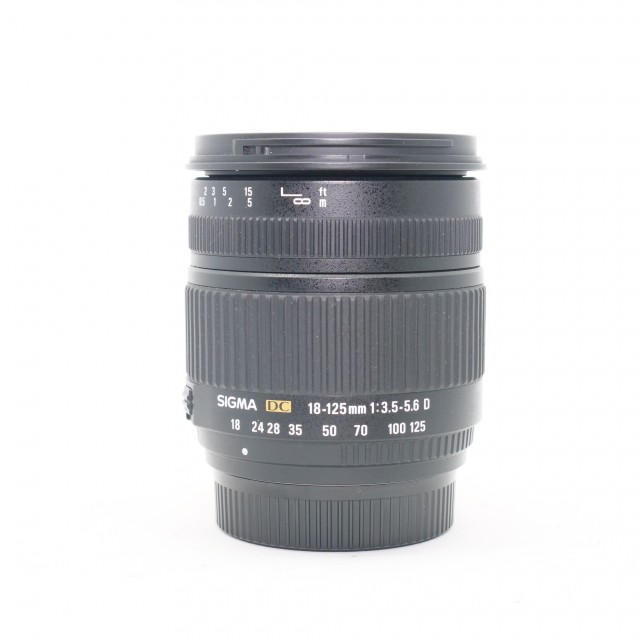 Sigma Used Sigma 18-125mm f3.5-5.6 D DC lens for Nikon