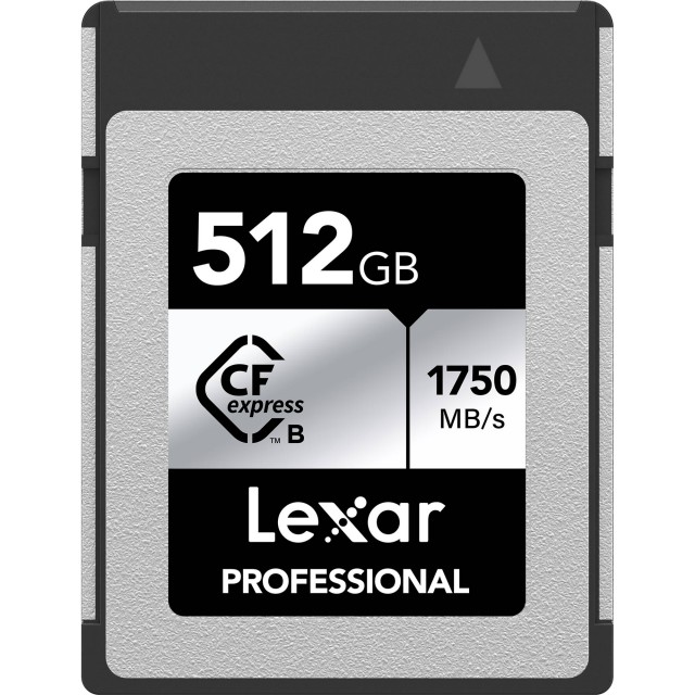 Lexar Lexar CFexpress PRO Type B Silver series 512GB - R1750/W1300MB/s