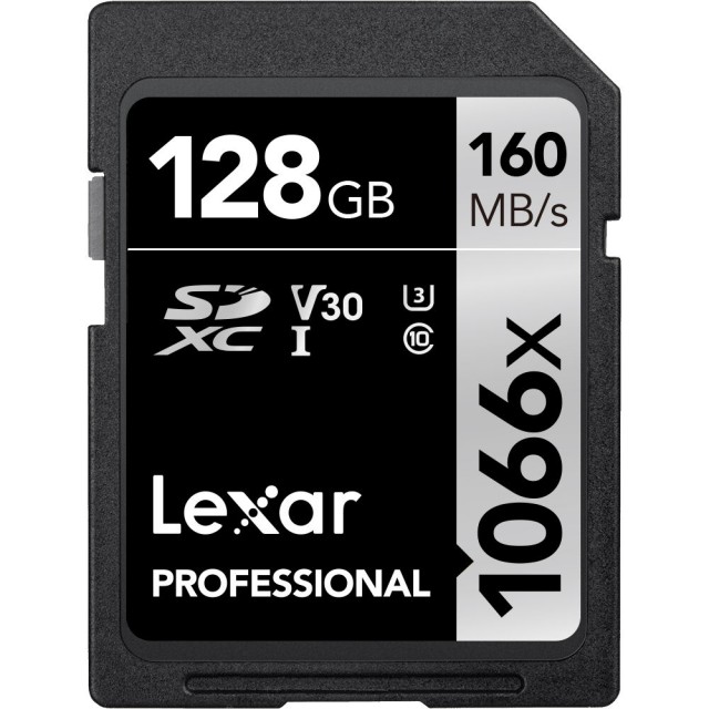 Lexar Lexar SD Pro Silver Series UHS-I 1066x 128GB V30