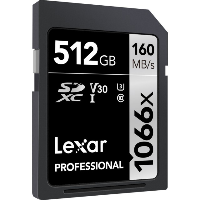 Lexar Lexar SD Pro Silver Series UHS-I 1066x 512GB V30