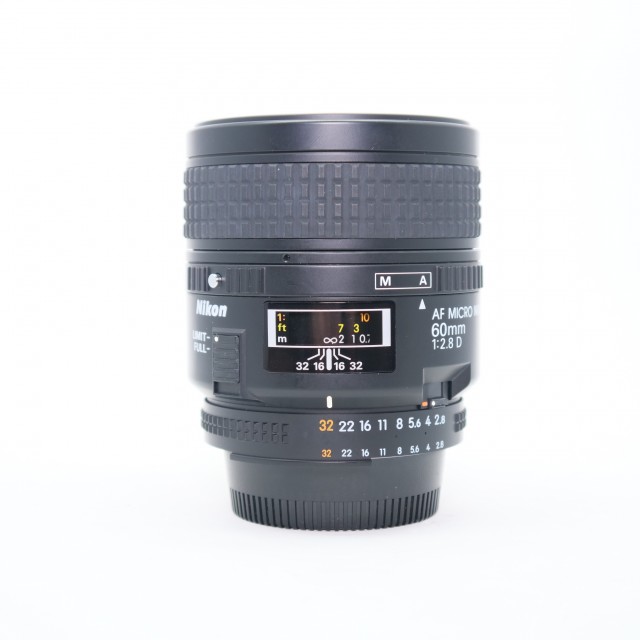 Nikon Used Nikon AF-S 60mm f2.8 D Micro lens