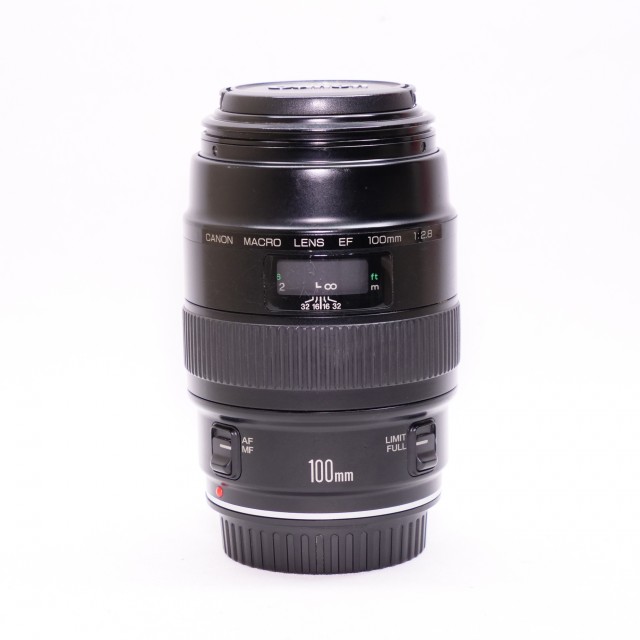 Canon Used Canon EF 100mm f2.8 macro lens