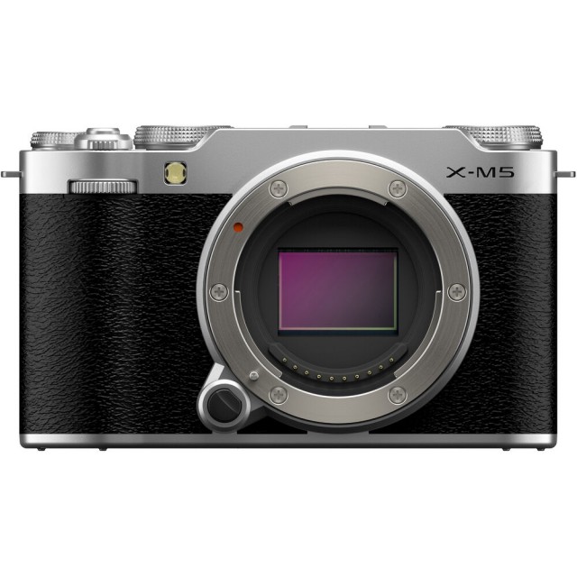 Fujifilm Fujifilm X-M5 Mirrorless Camera Body Only, Silver