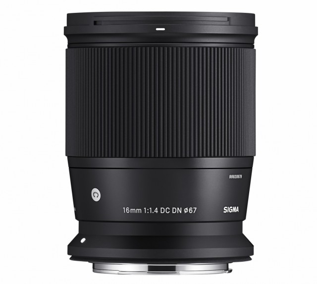 Sigma Sigma 16mm f1.4 DC DN Contemporary lens for Canon EOS RF-S